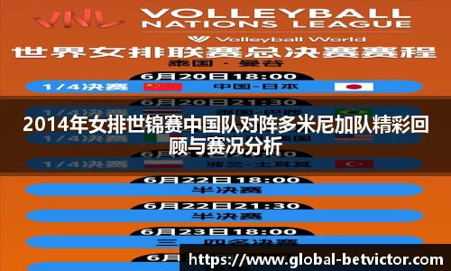 2014年女排世锦赛中国队对阵多米尼加队精彩回顾与赛况分析